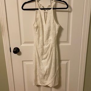 White lace Guess dress